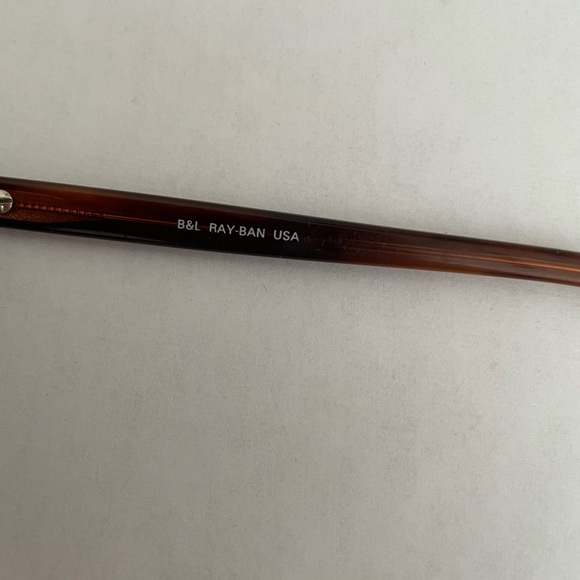 Ray Ban Eyeglasses B&L WO927 Brown Round Frame USA 53[]17 140 - Picture 5 of 5
